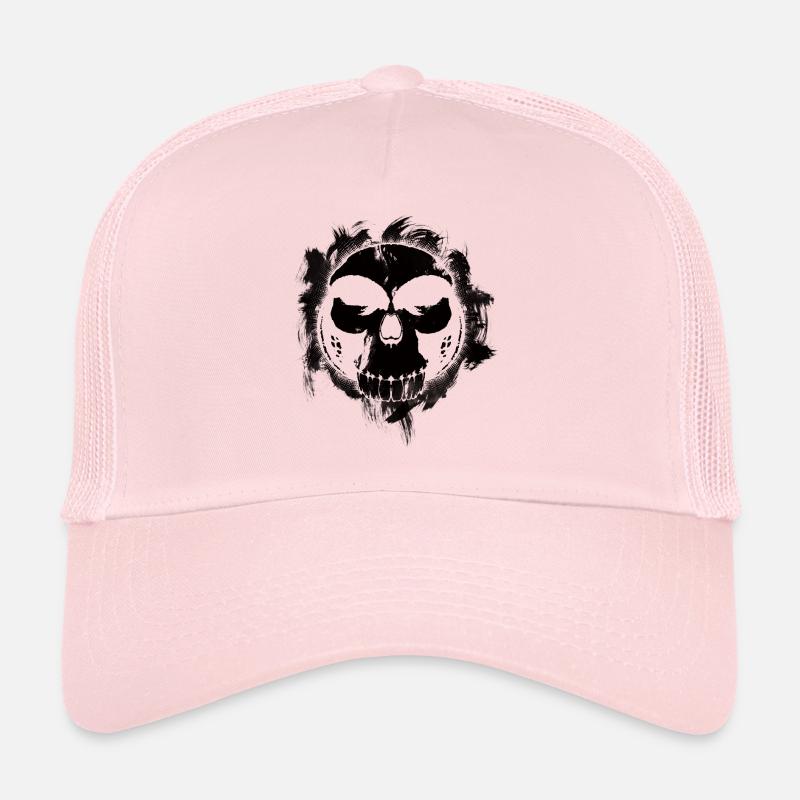 Kranich Affe - Trucker Cap - Hellrosa