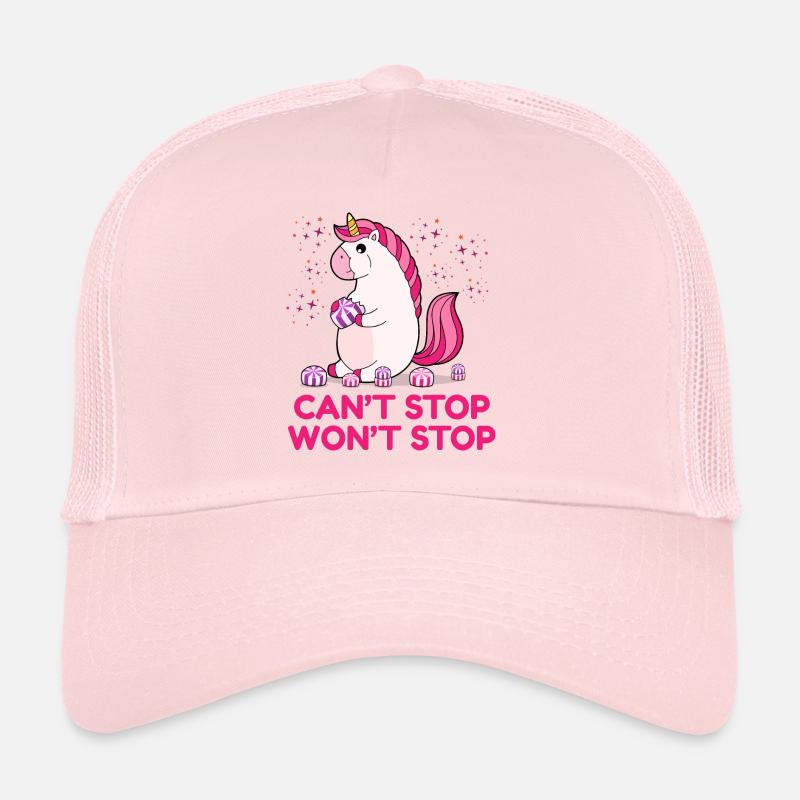 Impossible d'arrêter ne s'arrêtera pas Casquette trucker 