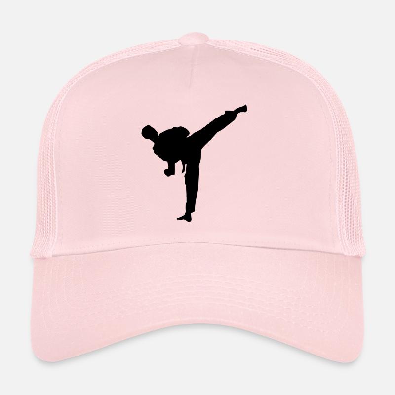 Karate martial arts - Trucker Cap - pale pink
