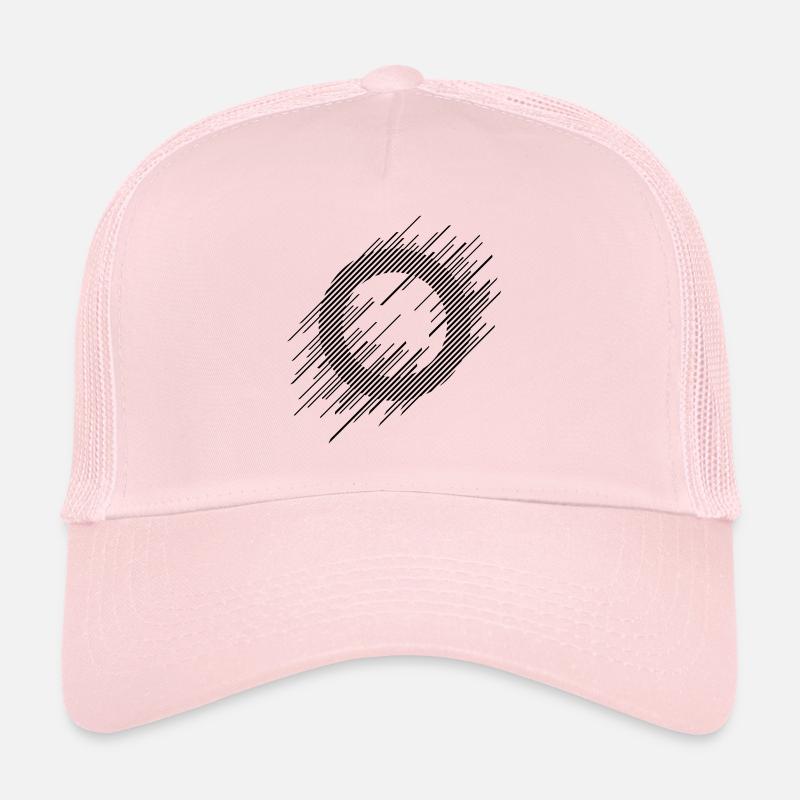 ray Cercle - Casquette trucker  - rose pâle