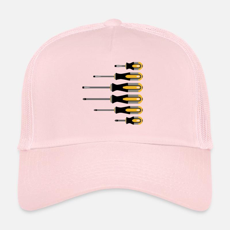 Schraubenzieher - Trucker Cap - Hellrosa