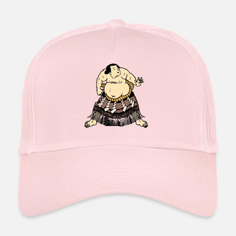 Sumo wrestler Trucker Cap