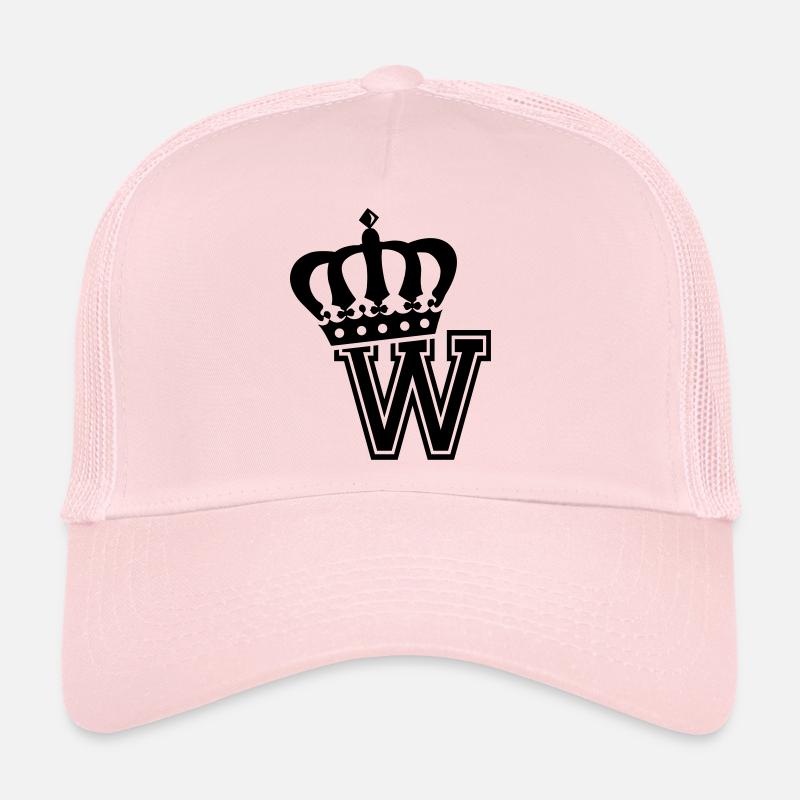 Lettre W Casquette trucker 
