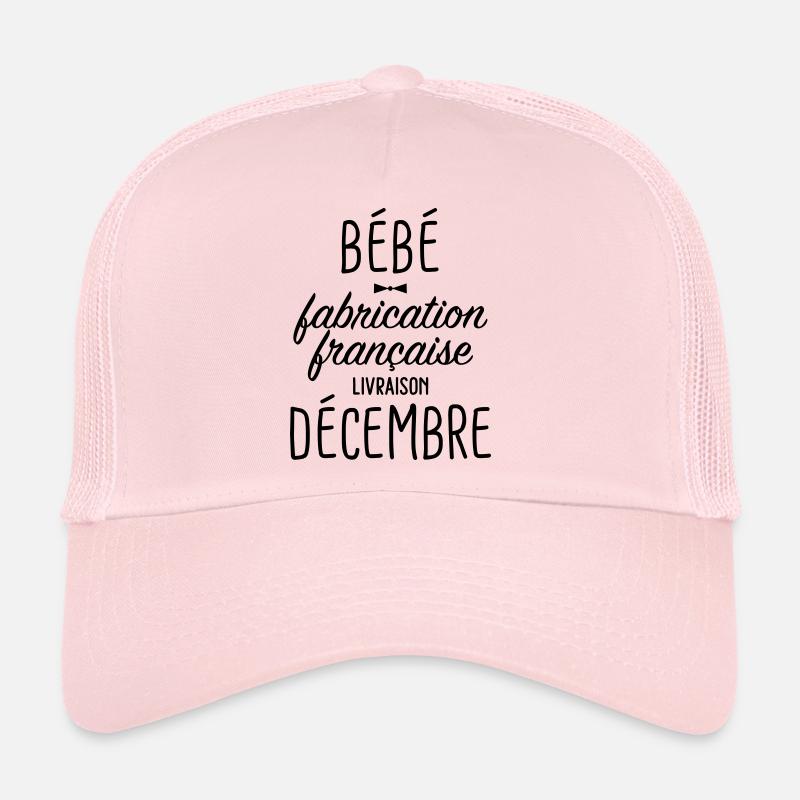 bébé français décembre Casquette trucker 