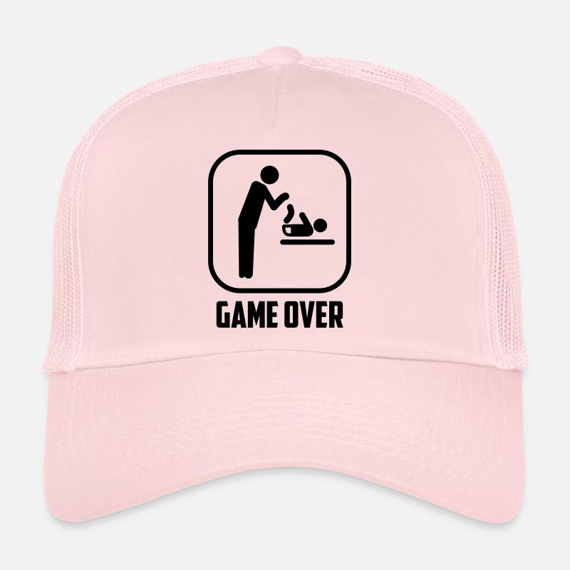 game over Trucker Cap