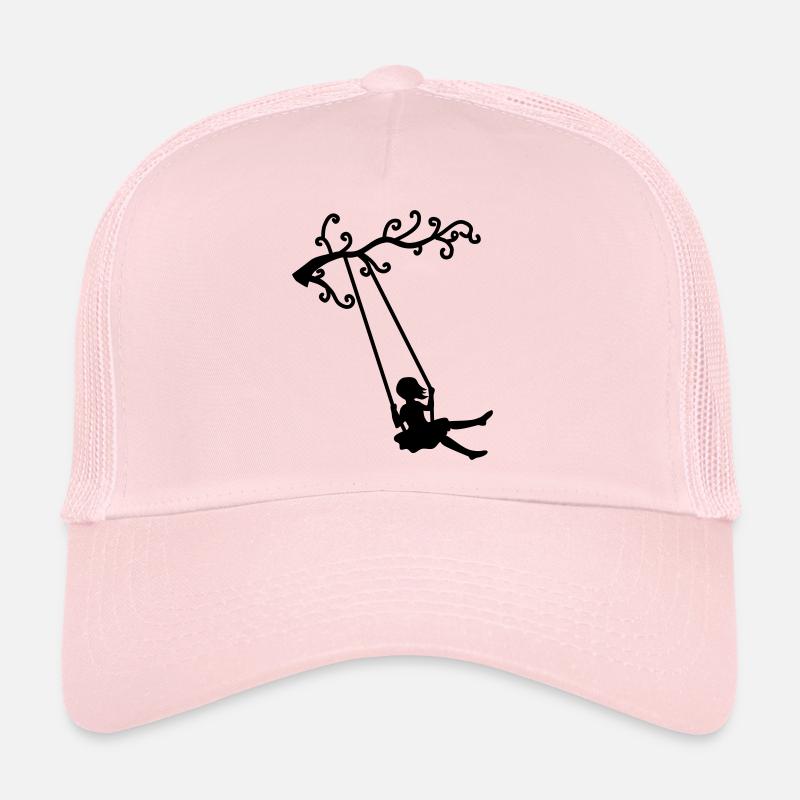 swing girl - Trucker Cap - pale pink