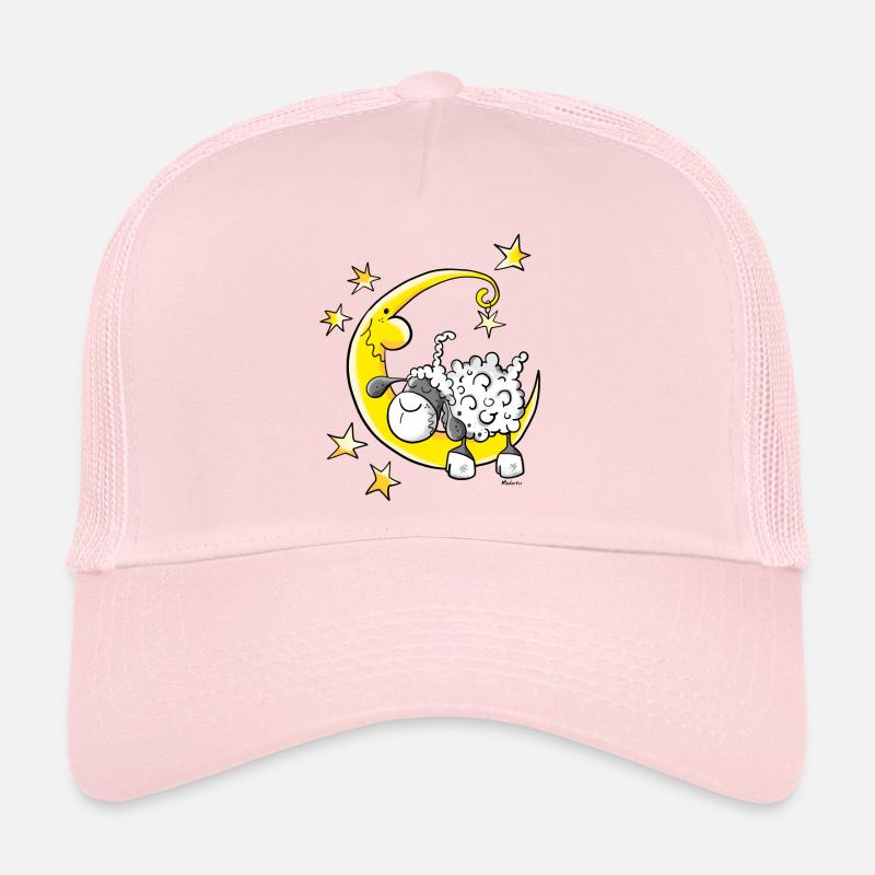 Sheep in the Moon Trucker Cap