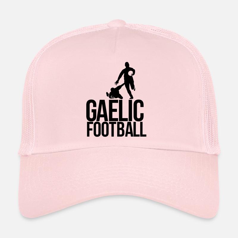 gaelic football - Trucker Cap - Hellrosa