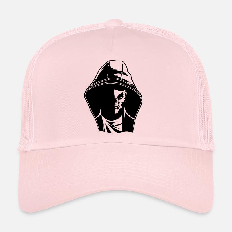 Horror face monster hood Trucker Cap