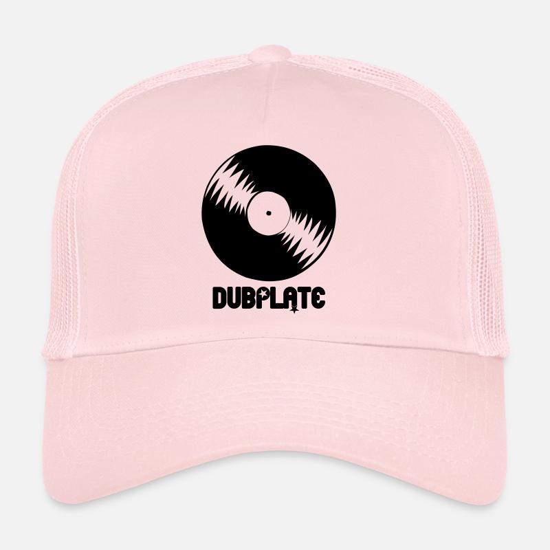 Dubplate - Casquette trucker  - rose pâle