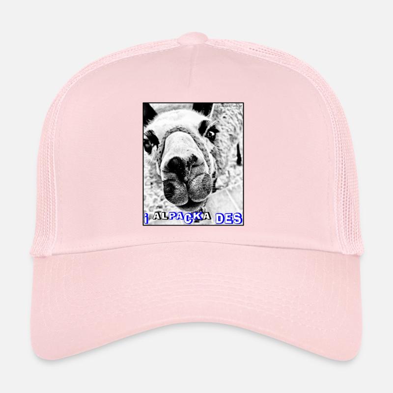 ALPAKA-i pack des-ich packe das, Wortwitz, Dialekt Trucker Cap