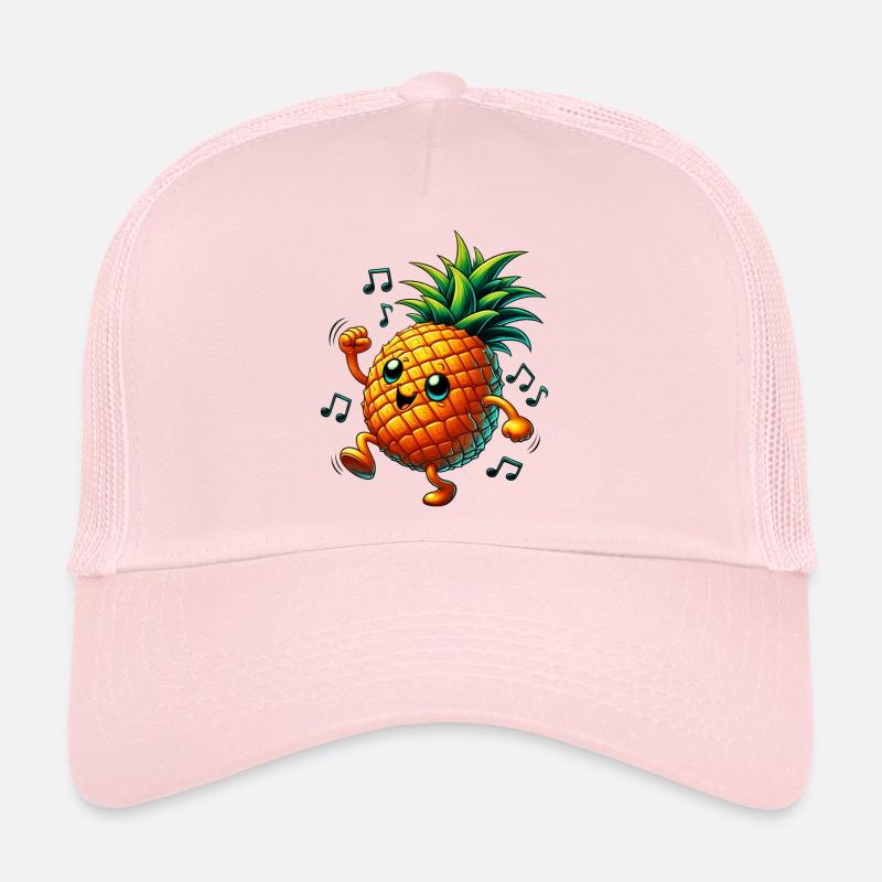 Musique de danses d'ananas Casquette trucker 