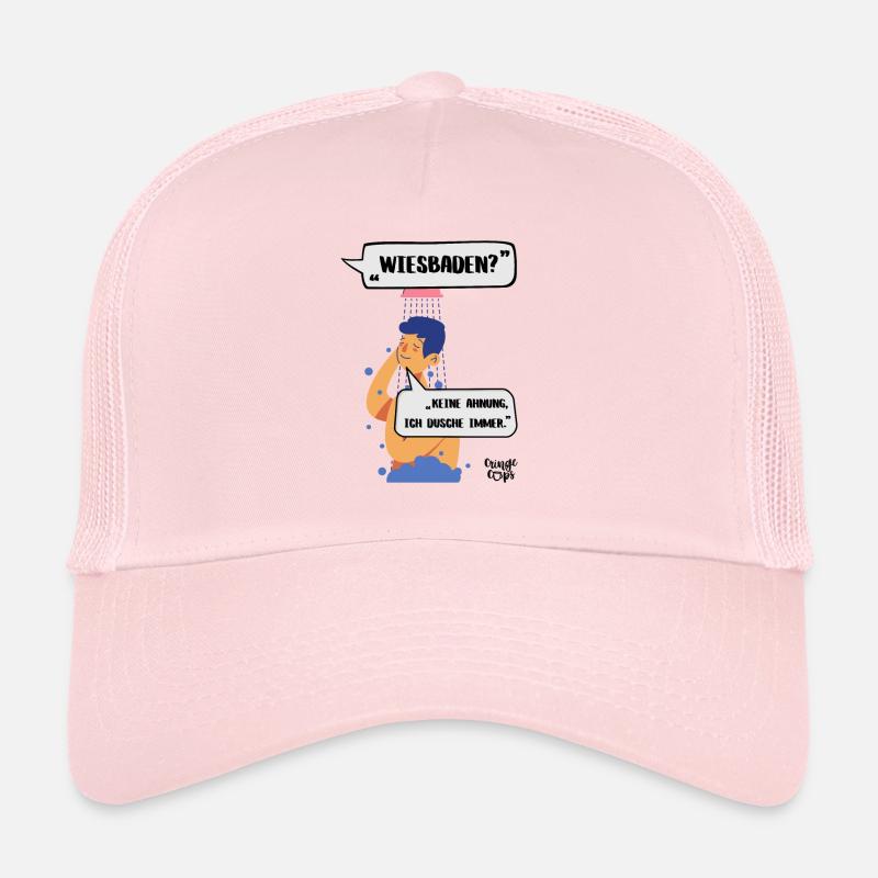 Wiesbaden? - Trucker Cap - Hellrosa
