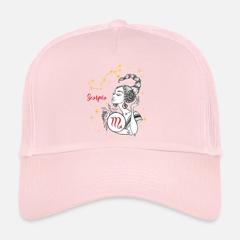Scorpio - Trucker Cap - Hellrosa