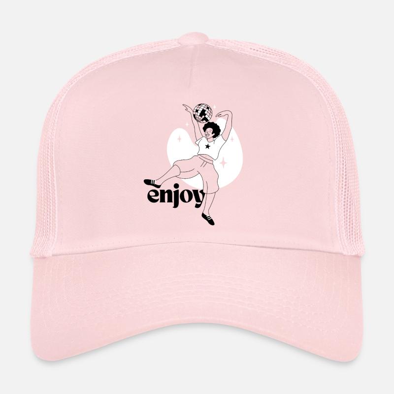 Tanzender Junge mit Mond und Sternen Design Trucker Cap