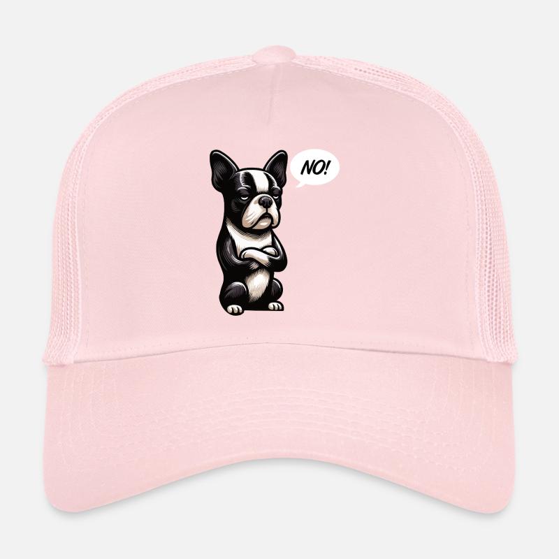 No Boston Terrier Boston Boston terrier owner Trucker Cap
