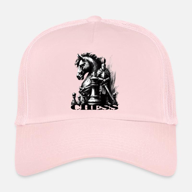 Schach - Trucker Cap - Hellrosa