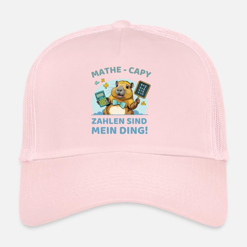 Math Capybara – Les nombres, c’est mon truc ! Casquette trucker 