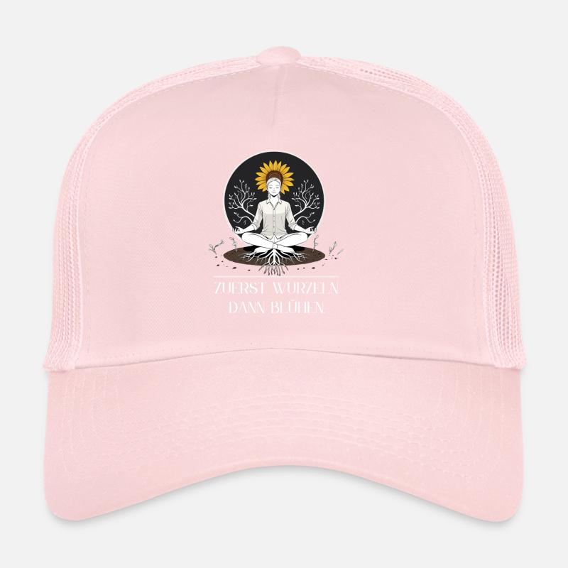Arbre de méditation avec couronne de soleil Casquette trucker 