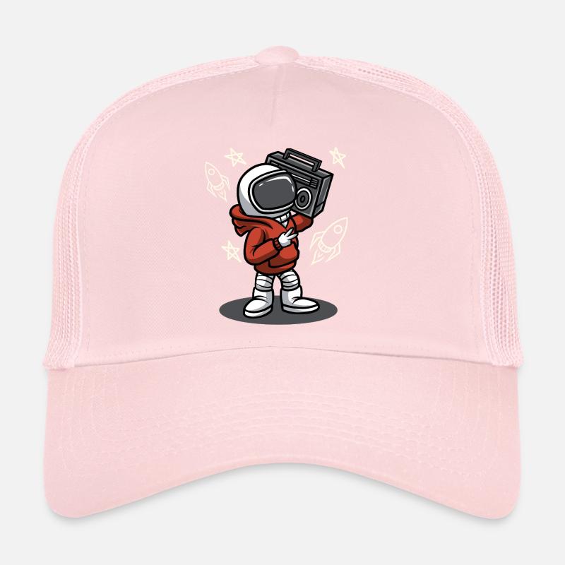 KÜHLER RAUM - Trucker Cap - Hellrosa