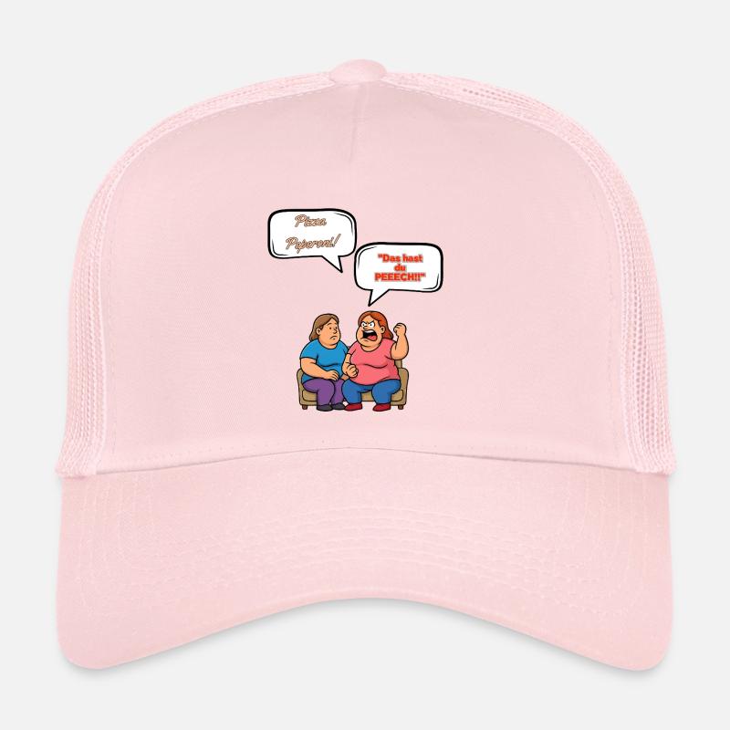 Pizza Peperoni Streit Trucker Cap