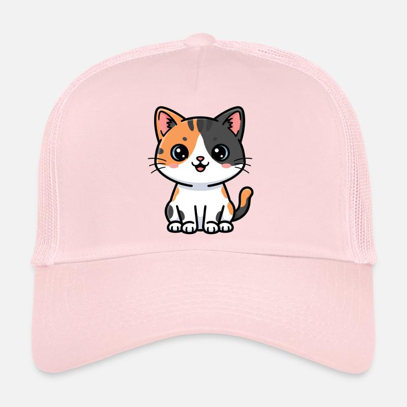 Calico Kitty Charm Trucker Cap