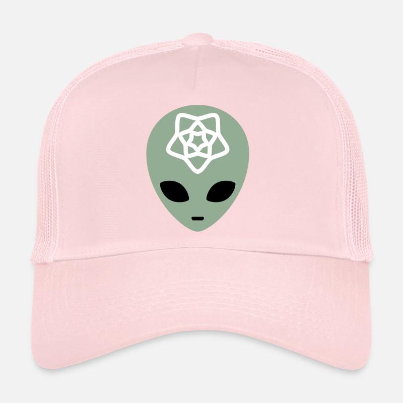 Paysage mental extraterrestre géométrique Casquette trucker 