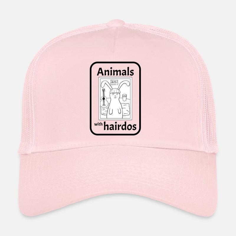Bunny with hairstyle Trucker Cap
