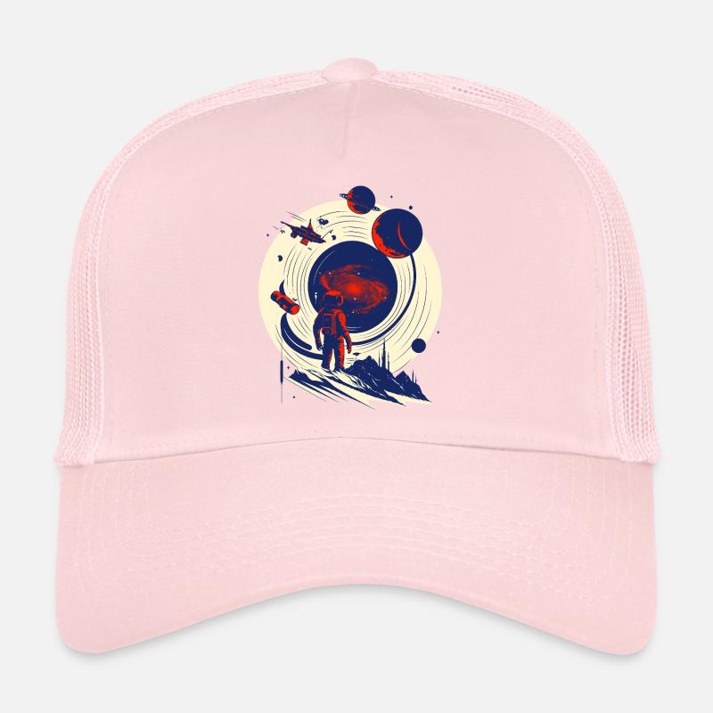 Astronaut am kosmischen Portal Trucker Cap