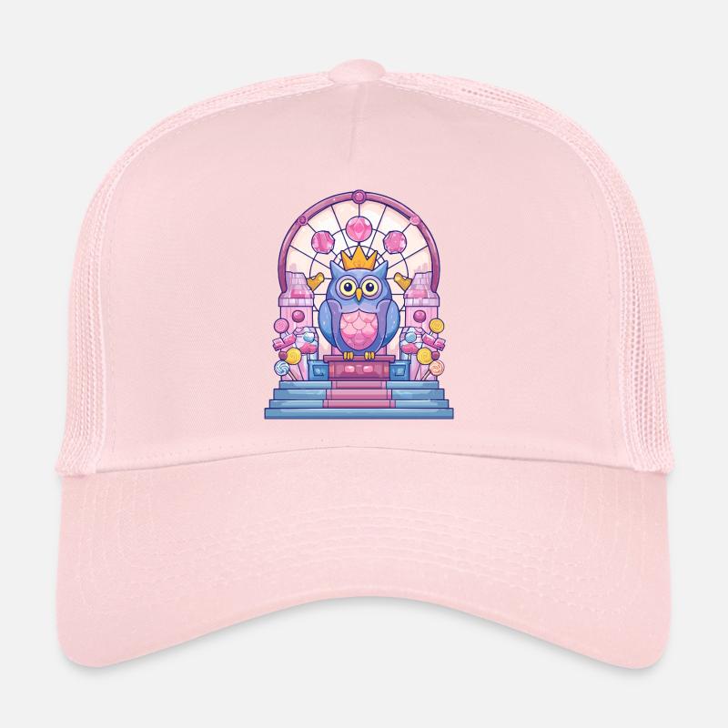 Sugar Throne Owl Ruler Trucker Cap