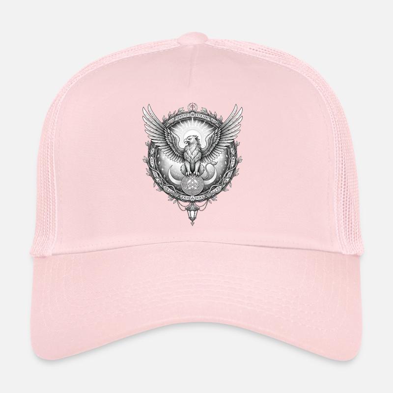 Cosmic Eagle with Rune Ring Trucker Cap