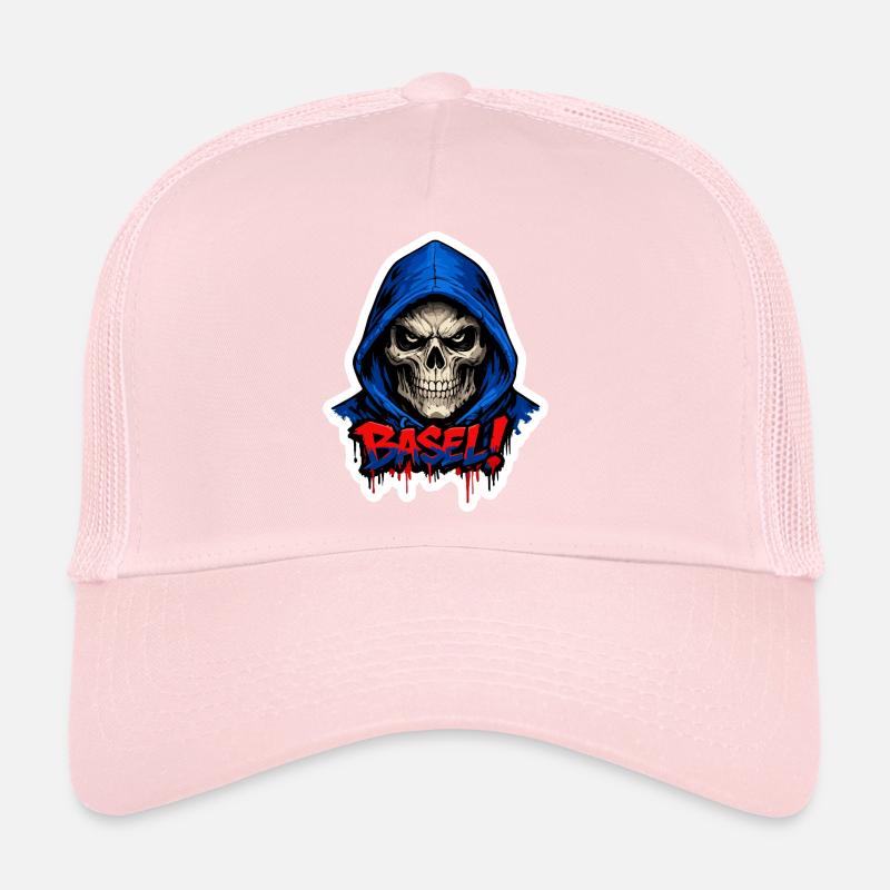 Basel Skull Trucker Cap