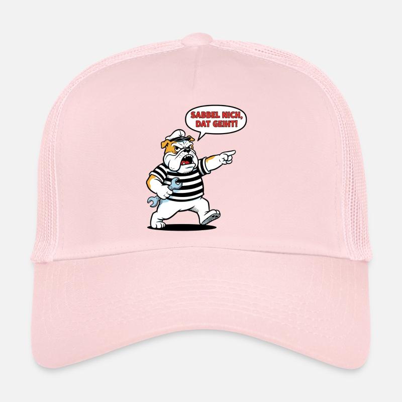Sabbel nich, dat geiht! Bulldogge Handwerker Trucker Cap