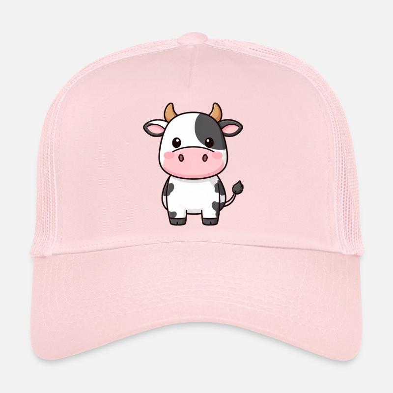 niedliche Kawaii Kuh Rind Geschenk  Trucker Cap