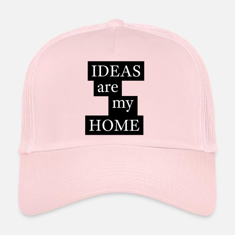 LES IDÉES sont MA MAISON Casquette trucker 
