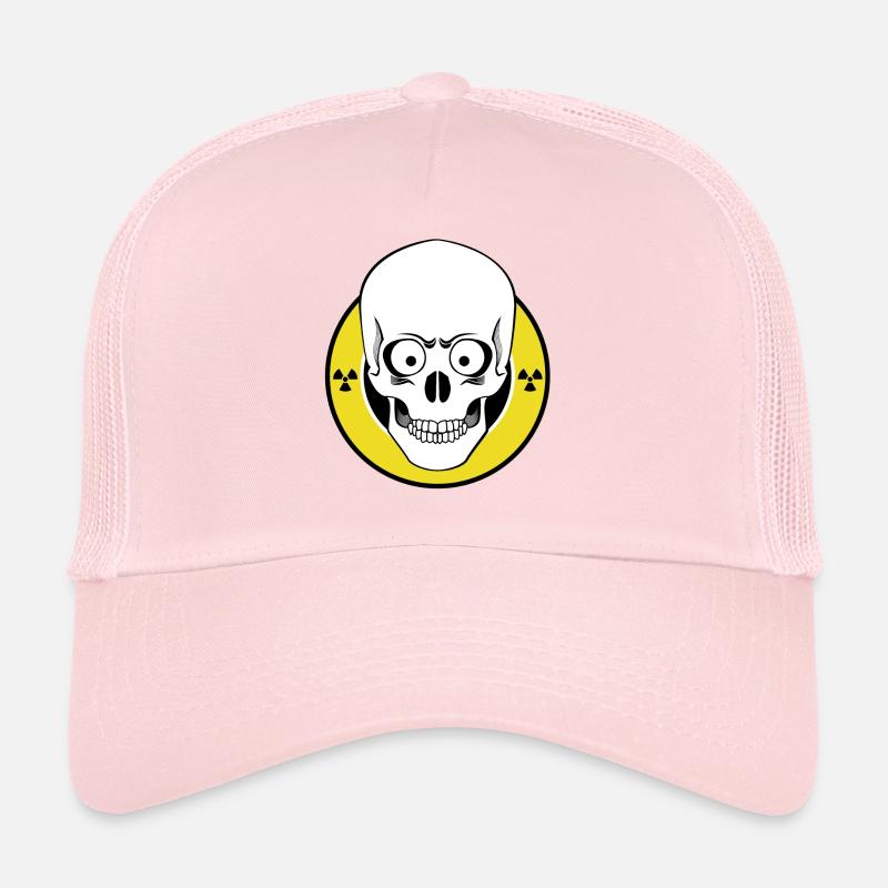 Radioactive Skull Trucker Cap