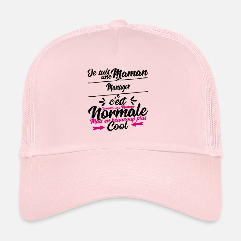 Maman Manager cadeau Casquette trucker 