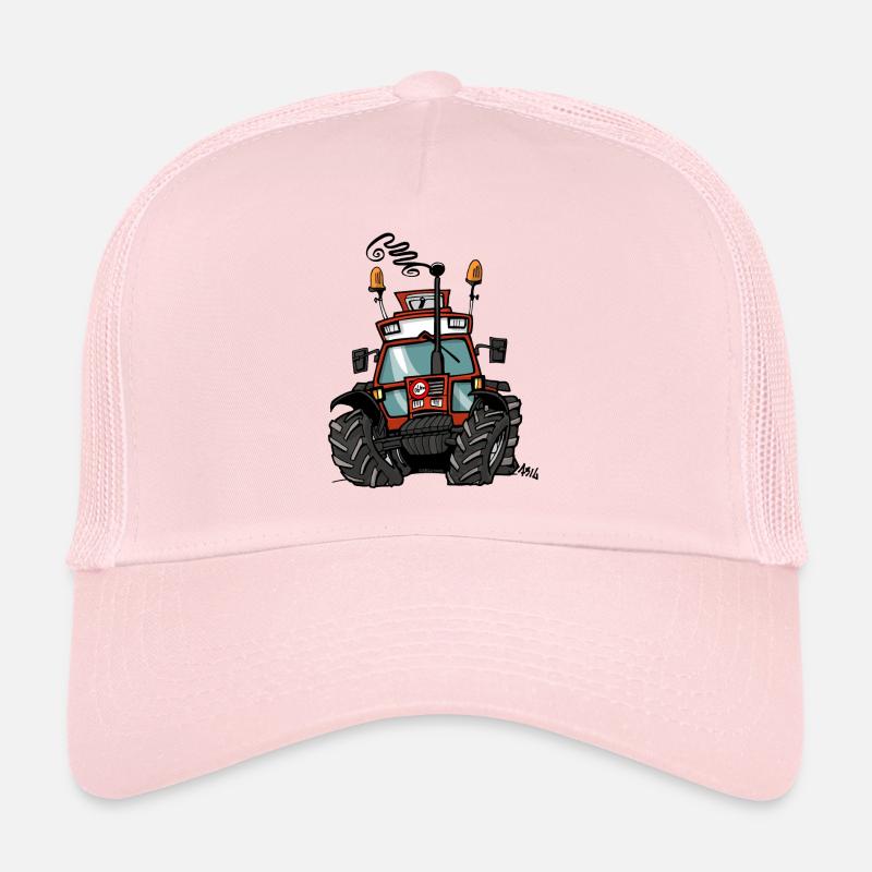 0264 brown tractor 90 90 Trucker Cap