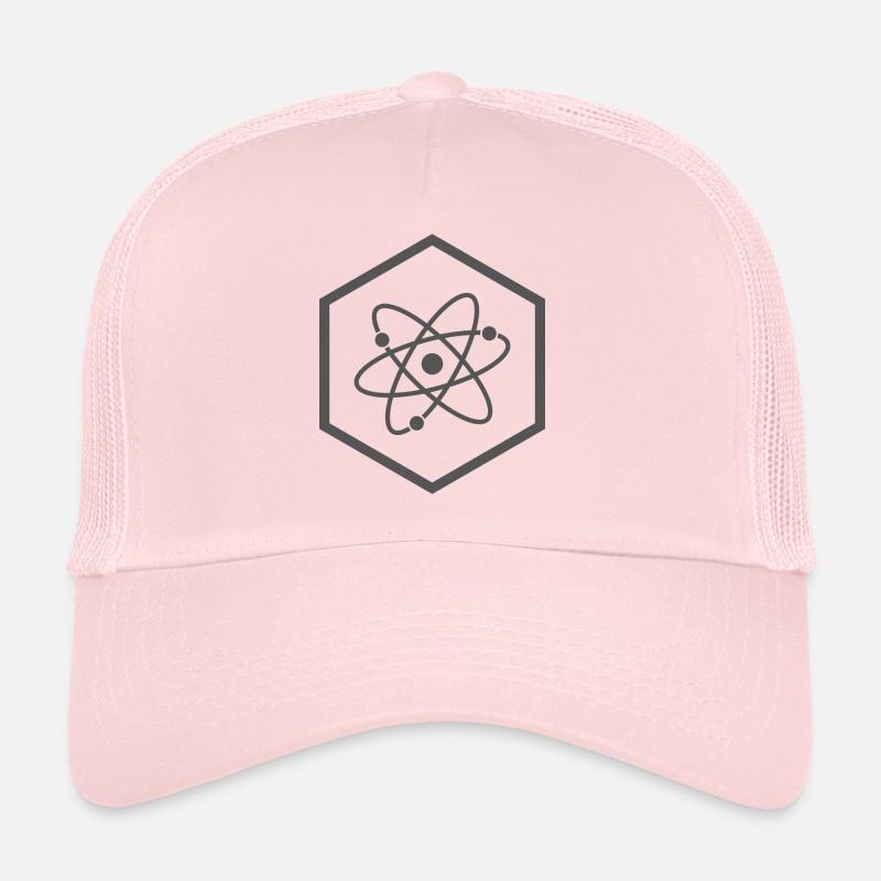 Atom Modell Kosmos Teilchen Theorie Physik All Trucker Cap