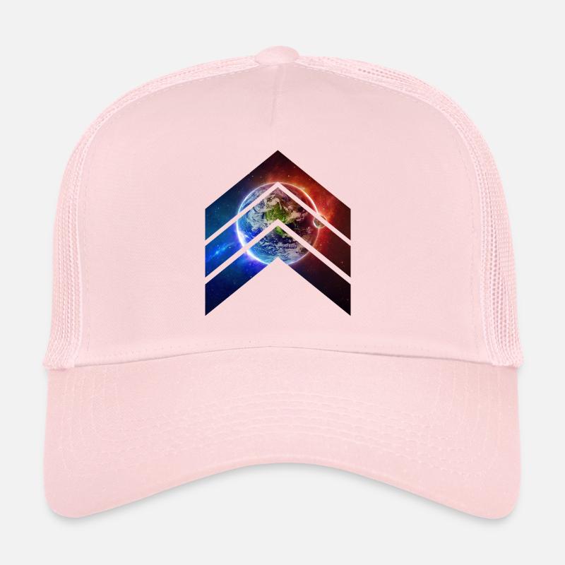 Earth Galaxy - Trucker Cap - Hellrosa