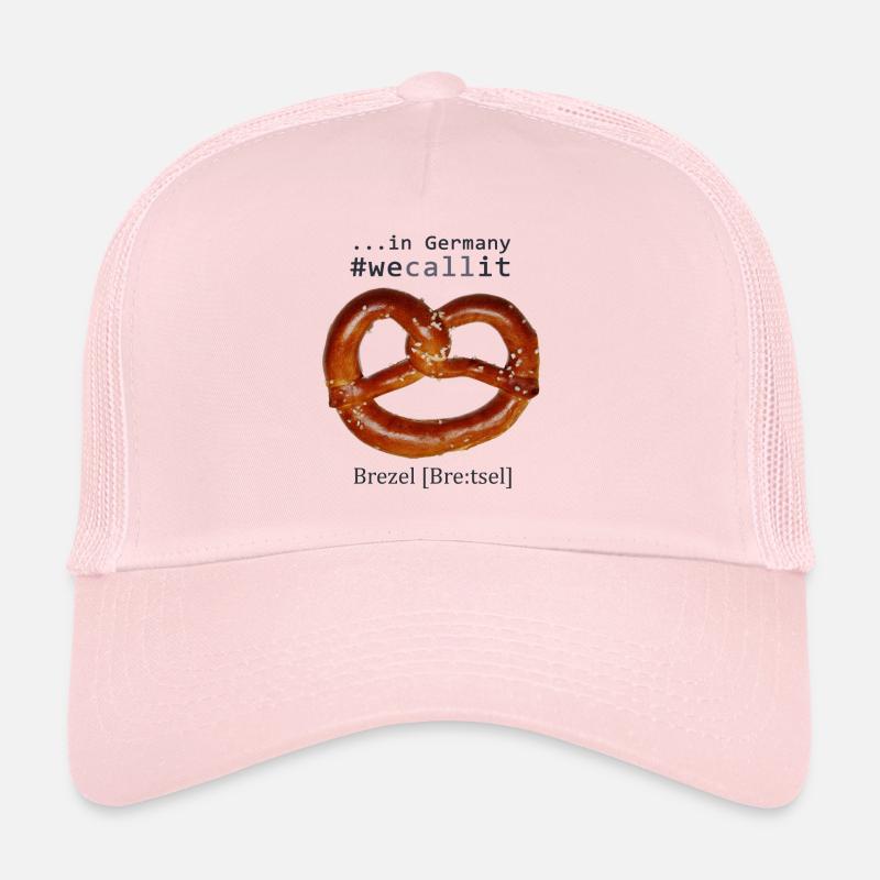 #wecallit Brezel - Trucker Cap - Hellrosa