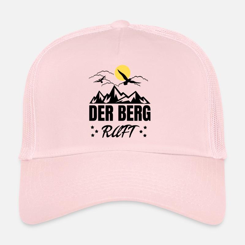 Der Berg Ruft Sonne Trucker Cap