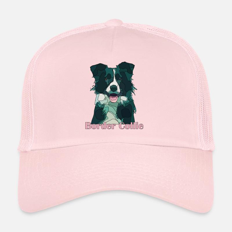 border collie Casquette trucker 
