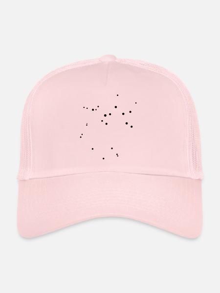 Sagittaire - Casquette trucker  - rose pâle - Devant