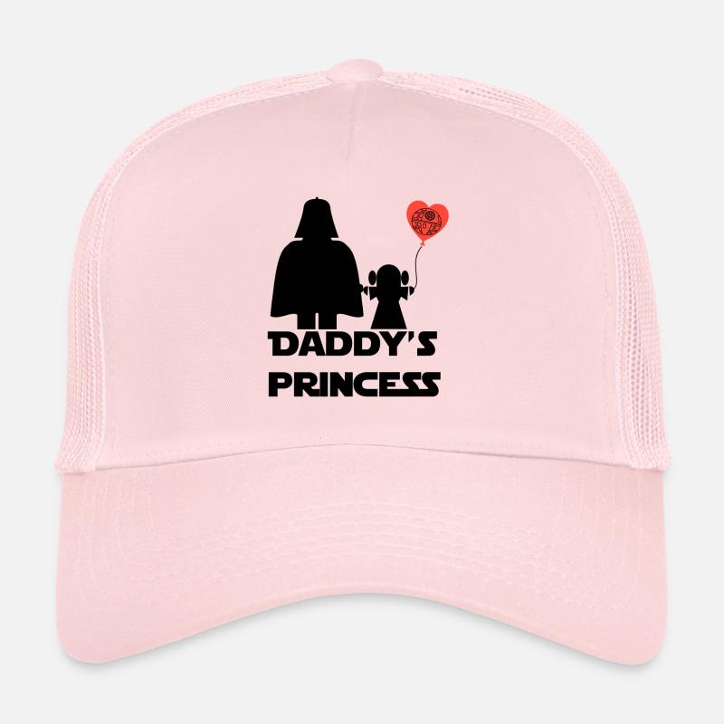 Daddys Prinzessin - Trucker Cap - Hellrosa