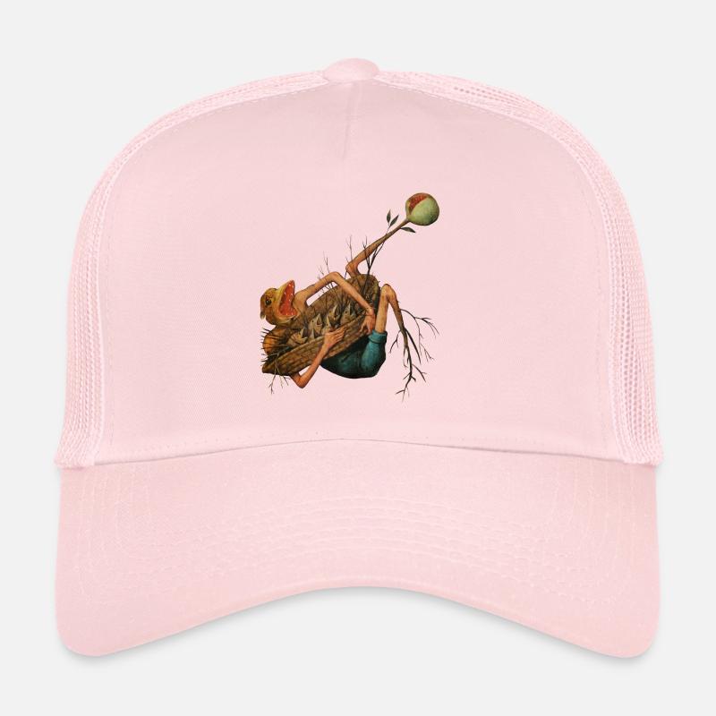 Bruegels Dämon 4 - Trucker Cap - Hellrosa