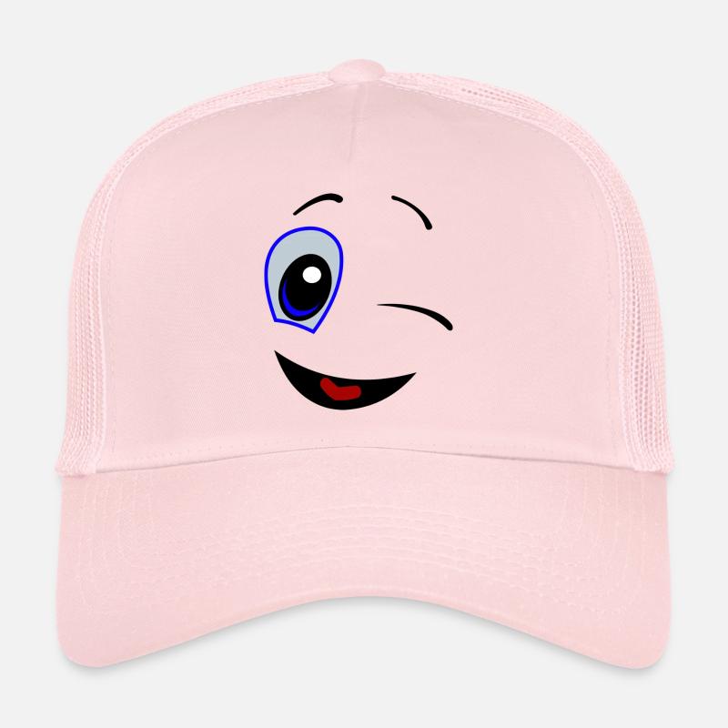 Smiley Casquette trucker 