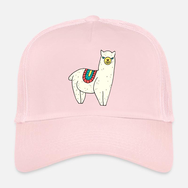 alpaca - Trucker Cap - pale pink