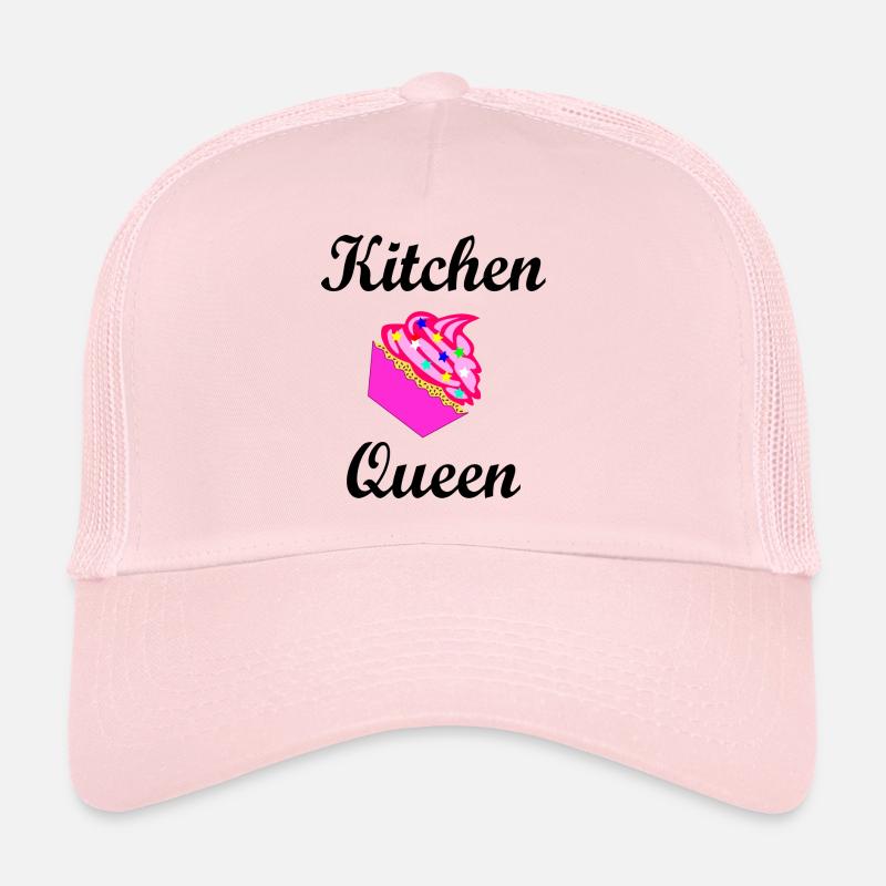 Kitchenqueen - die Back und Küchenkönigin - Trucker Cap - Hellrosa
