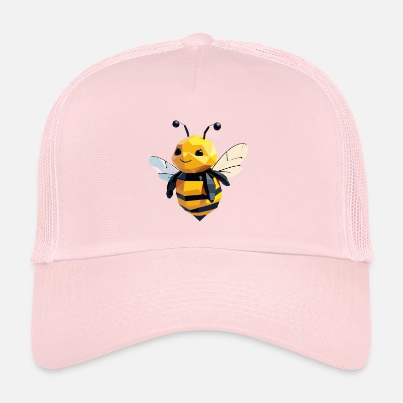 Süße Polygon Hummel Design Trucker Cap